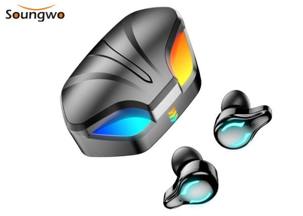 IPX7 300mAh Wireless Gaming Earphone Dual Mode CVC8.0 HiFi FCC