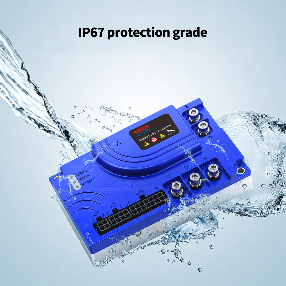 30A 24V~80V Electric Forklift Controller RS485, RS232, CAN,Dual Encoder Interface Electric Forklift Steering Controller