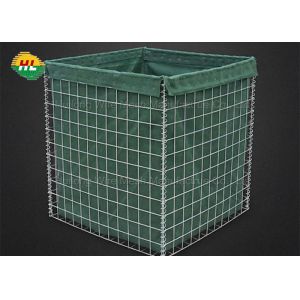 Gabions Defensive Barrier  Range Hesco Wall Bastion Box  Firing Range Fence Geotextile Sand Container Galvanized Sand Barrier
