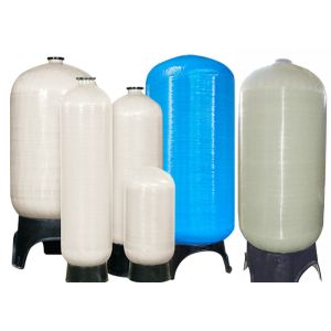 Residencial Comercial FRP Tanque de Tratamento de Água Amolecedor de recipiente para areia de quartzo