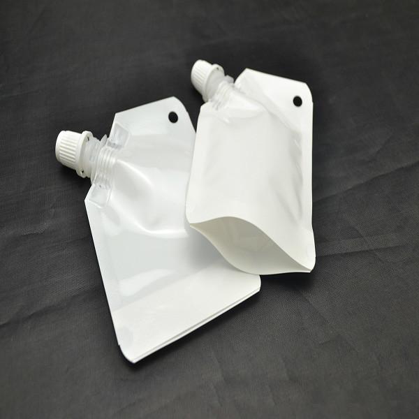 Travel Amber Hair Oil Biodegradable Liquid Pouches Hand Sanitizer Liquid Refill Pouches