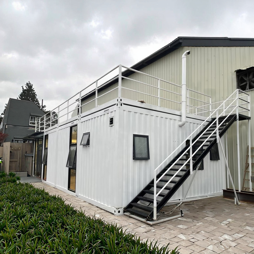 Steel Modified Shipping Container House for Hotel Applications