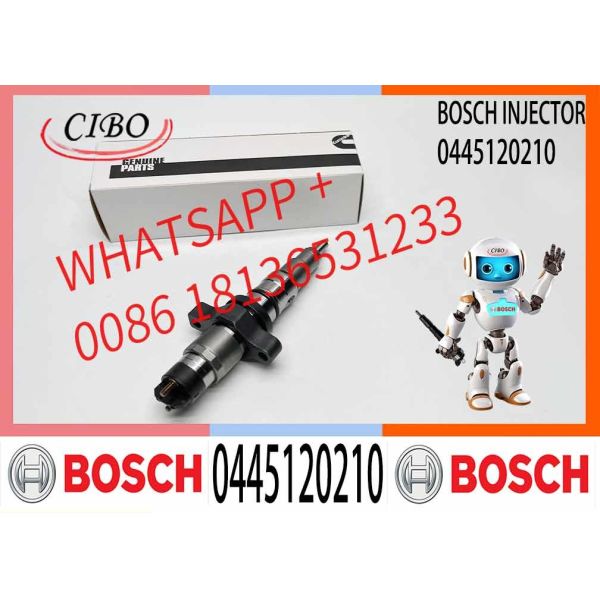 Fuel Injection Diesel Fuel Injector 0445120210 Elect 0 445 120 209 Diesel Fuel Injector 0445 120 209 0445120209 For Car