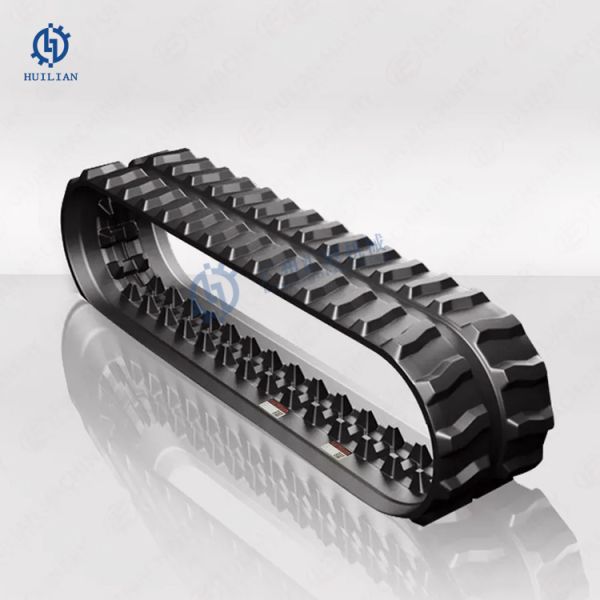 Excavator Undercarriage ZX50 Rubber Chain for 1-20 Tons Excavator Crawler Rubber Tracks