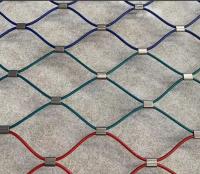 Rede de malhagem de fios de aço inoxidável com ferro de diamante 304 flexível