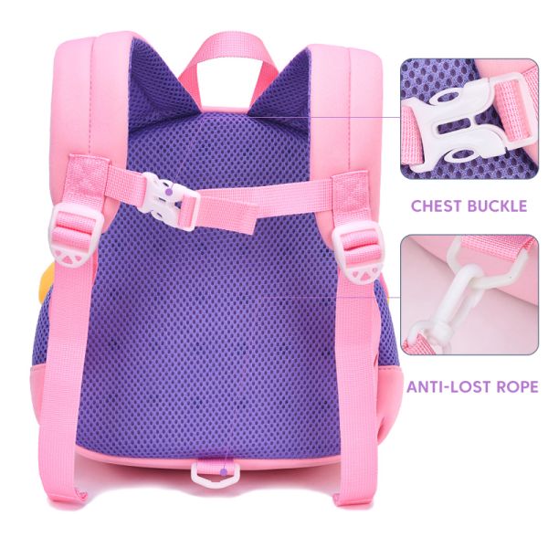 Honeybee Waterproof Kids Backpack Cute Cartoon Baby Toddler Escolar School Bag