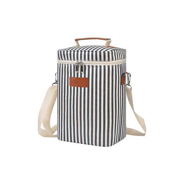 Сумка Tote вина нейлона изолированная перемещением, течебезопасный охладитель вина носит сумку