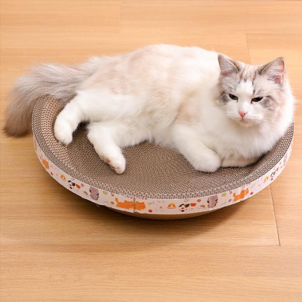 Factory Direct Texture Design Cat Scratching Board with Catnip Corrugated Cat Scratching Board with Premium Scratch