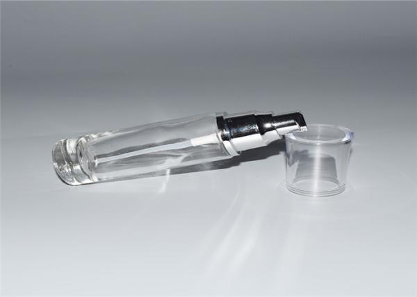 Transparent Face Lotion Cream Glass Perfume Bottles 40ml For Cosmetic