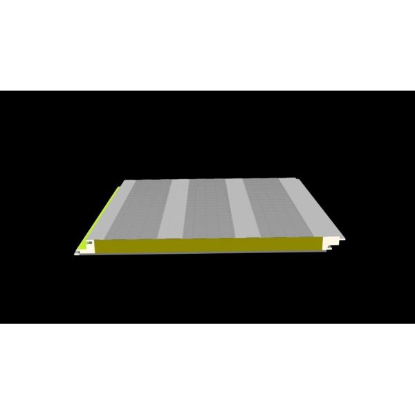 125mm Thickness Acoustic Sandwich Panel With Soundproof And Heat Insulation