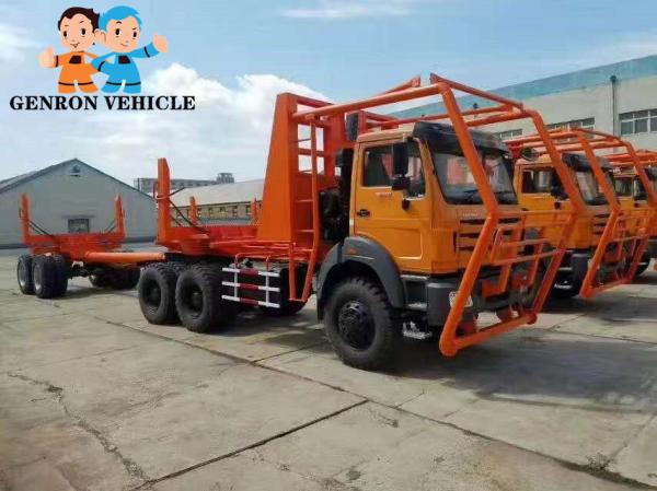 Beiben 2638 KZ 6x4 380 HP Euro 3 Heavy Duty Short Cab Logging Tractor Chassis
