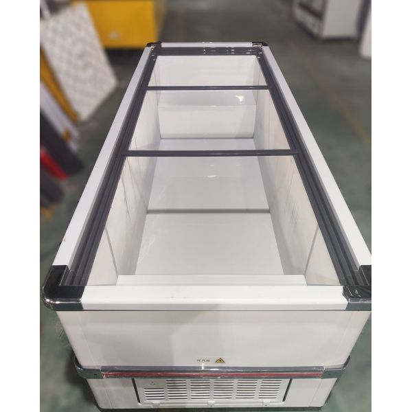 SGS R290 комода замораживателя острова супермаркета 850L