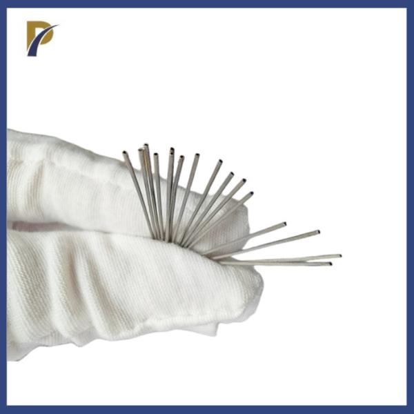 Gr1 OD0.4mm ID0.2mm Tubos de Titânio puro Tubos de Titânio capilares para dispositivos médicos
