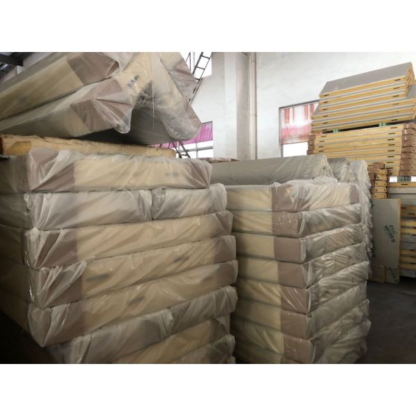 Food Processing Room Assembled Fireproof PU/PIR/XPS Sandwich Panel for Cold Storage