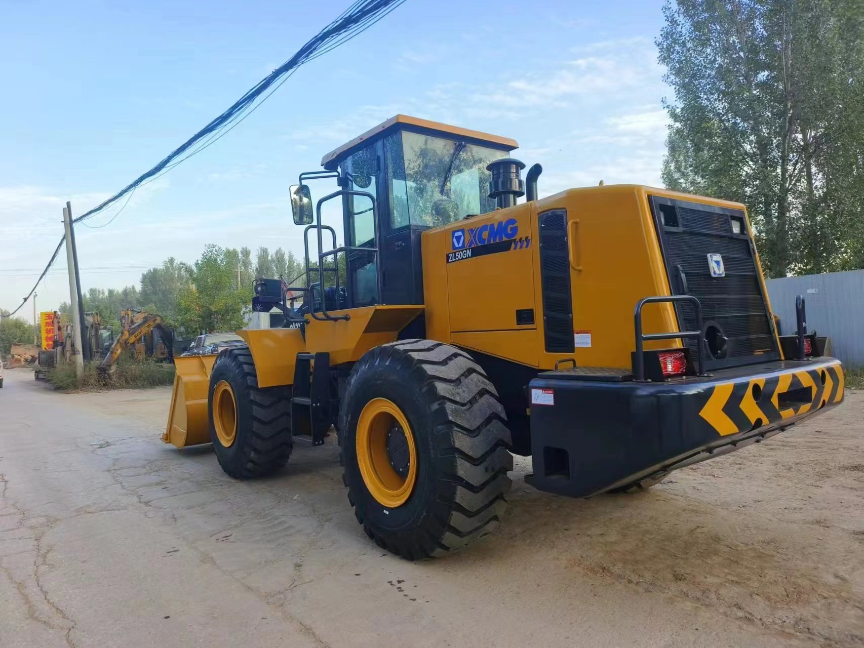 XCMG ZL50GN 5 Ton Used Wheel Loader with 162kW Weichai Engine 3.0m³ Bucket and Powershift Transmission