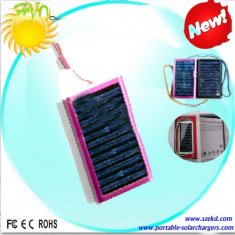 Lithium Polymer Emergency Mobile Phone Solar Charger For Cellphone