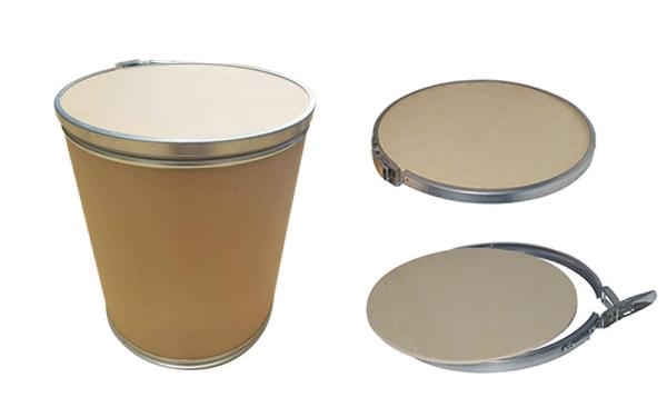 36cm Fiber Drum Lids Plywood Lid Welding Wire Containers For Food Drug Chemical Storage