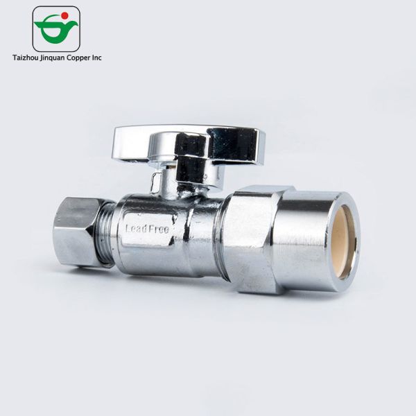 1/4 X1/2」真鍮の角度弁