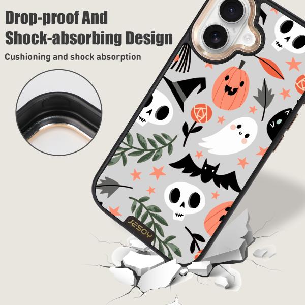 Custom 3M Shockproof Magnetic Mobile Phone Case With Blank UV Printing And Sublimation Plate for iPhone 17 Pro Max