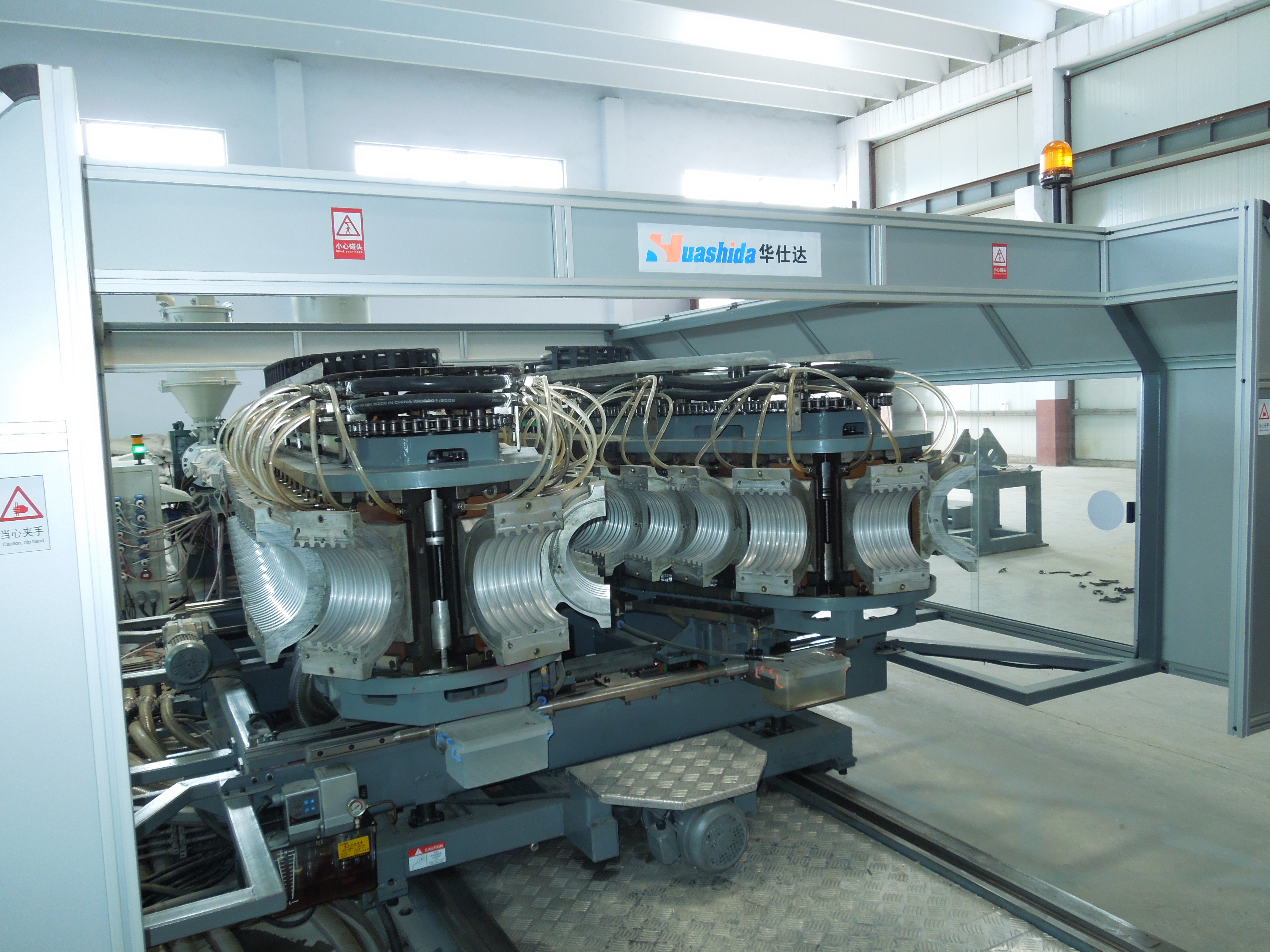 HDPE Double Wall Corrugated Pipe Extrusion Line for High-Strength Drainage and Sewerage Pipes