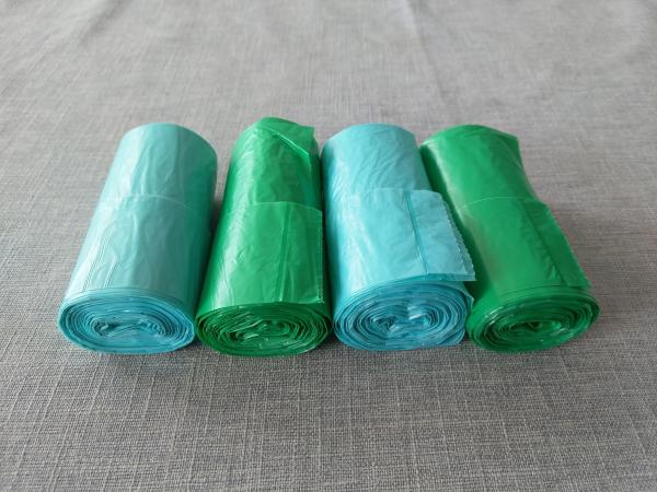 Custom 13 Gallon Star Seal Trash Bags Plastic Packaging in Various Sizes Available