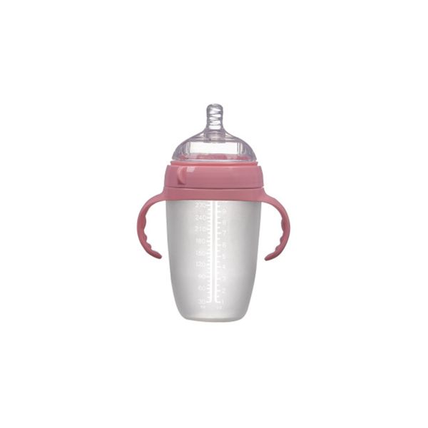 Food Grade Baby Milk Feeding Bottle , Eco Friendly Breastfeeding Friendly Bottles