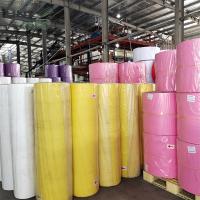 Tela não tecida Multicolour resistente dos PP Spunbond do rasgo para revestimentos do laboratório dos vestidos cirúrgicos