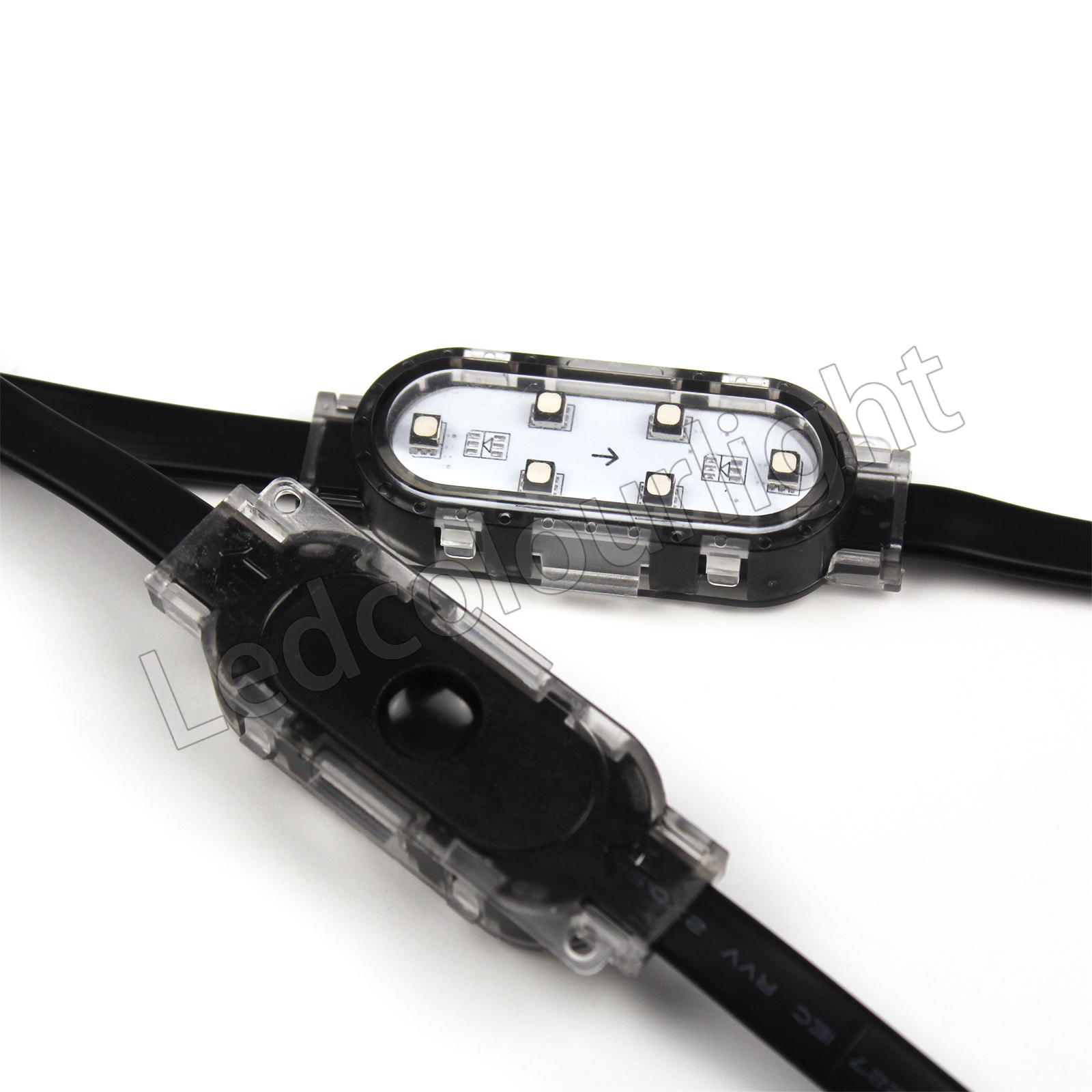 28x72mm DMX LED Point Light DC24V IP66 RGBW Pixel Lighting for Outdoor Building