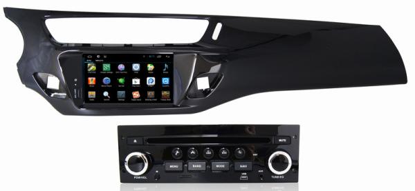Ouchuangbo car stereo multi for Citroen C3 2013 with BT GPS USB steering wheel control. android 6.0 system