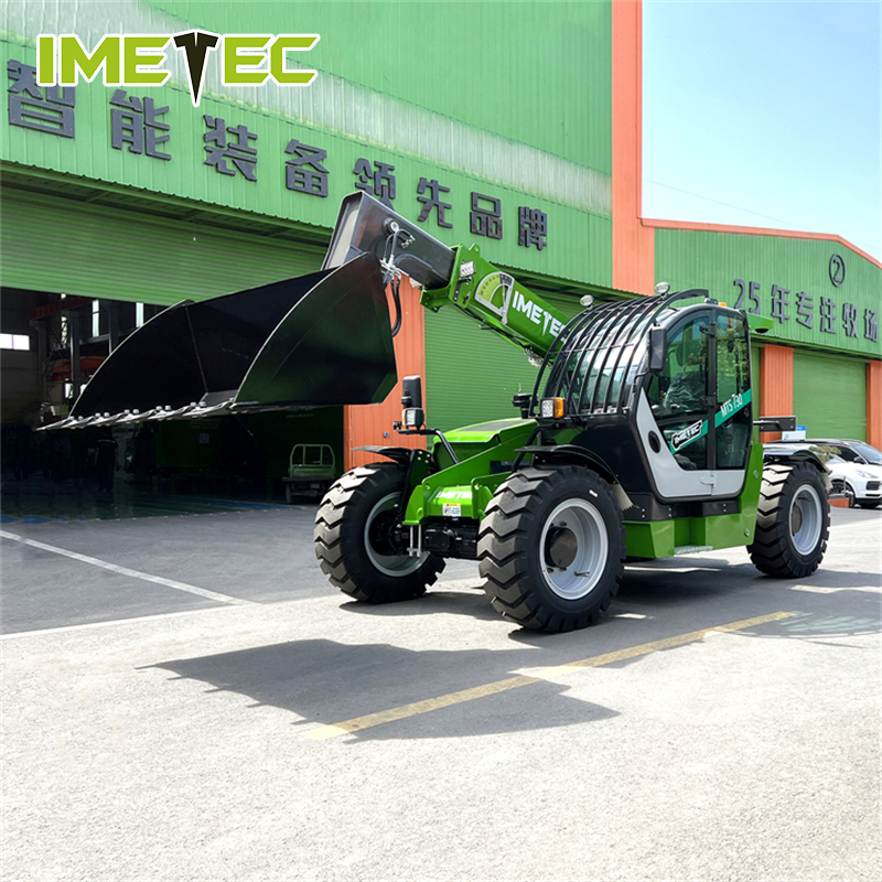 Municipal Engineering Telescopic Boom Forklift 4 Ton Telehandler for Street Light Billboard Installation Maintenance