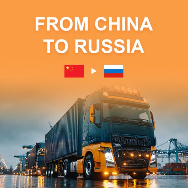 4-6 jours à Moscou Chine à la Russie Transport routier en logistique