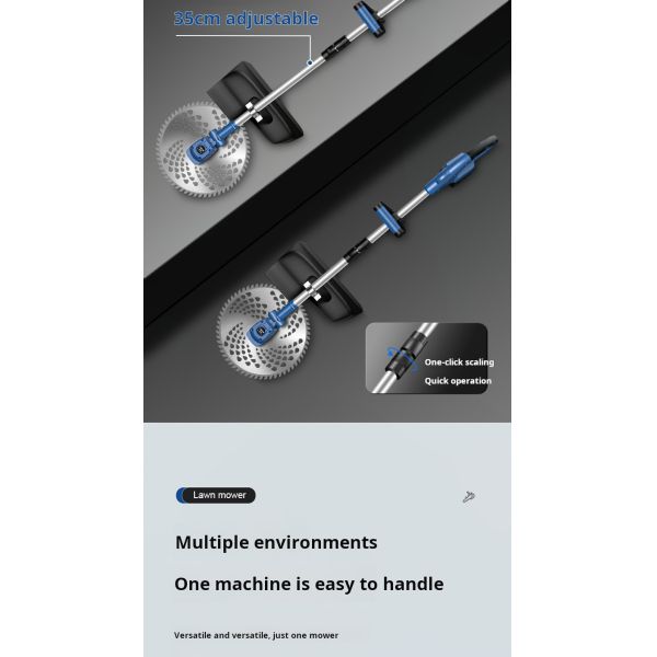 Электрическая косатка без щетки 1380 Вт низкошумная электрическая газонокосилка