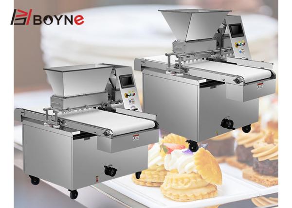 Máquina de enchimento automática do bolo com a padaria Industiral da função de memória