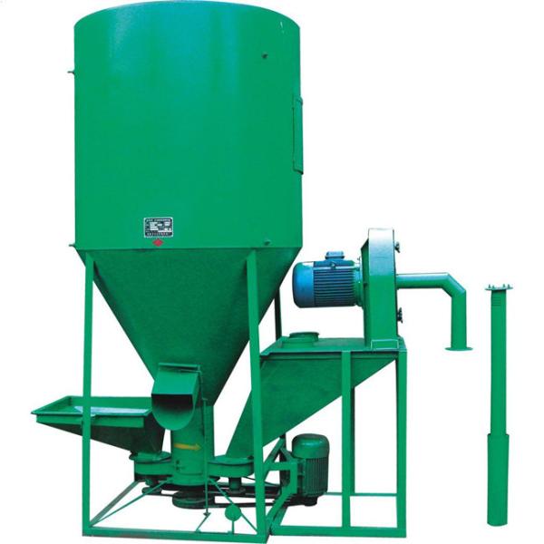 Verde dobro do misturador 4kw 1500kg/H 2000kg/H da alimentação animal da vaca da pá