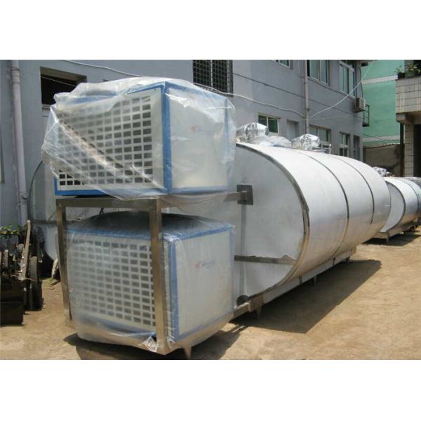 Popular Milk Cooling Tank 404A R22 With Control Box Manual / Automatic Available