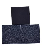 Film diamanté BDD polycristallin noir avec dopage B