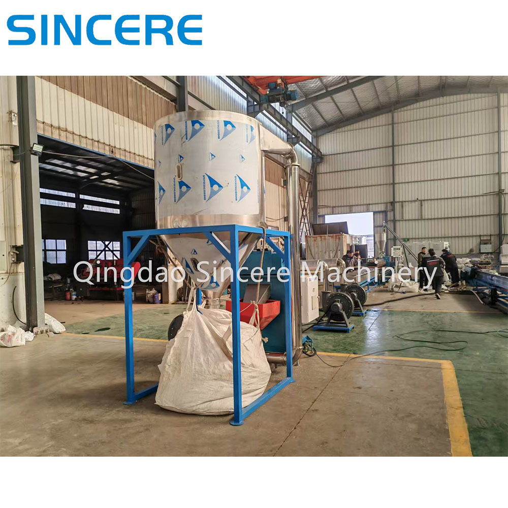 Plastic PP PE Twin Screw Extruder Pelletizing Line Extrusion Line PLC Control Fully Automatic