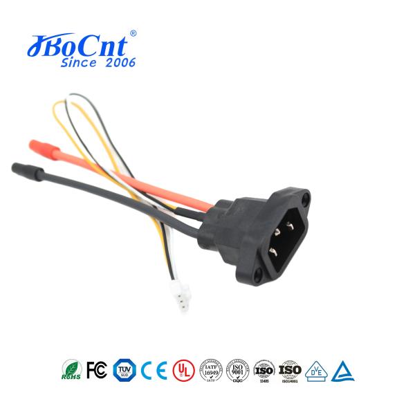 AC Power Connector Plug To 3.5 Single P 3 Pin Socket Plug And Cable Male And Female