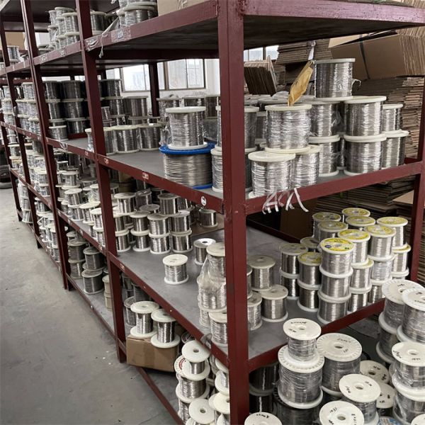 Good Conductivity 45% Elongation Ni201 Pure Nickel Wire