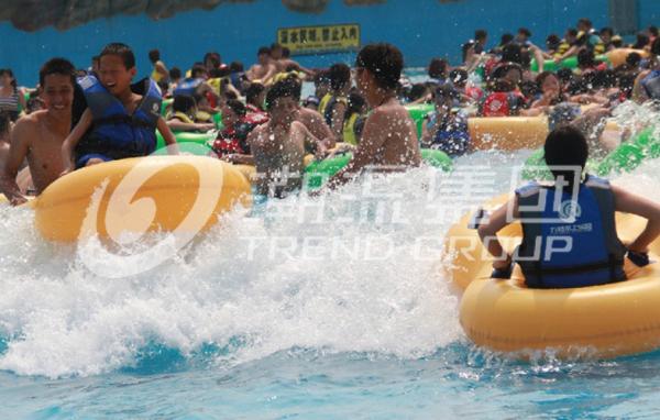PLC Control Wave Pool Machine for Outdoor Amusement Water Park