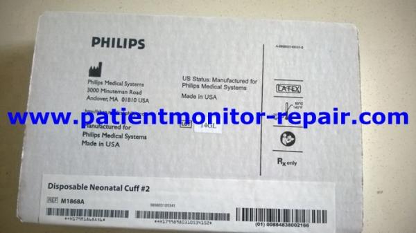 #2 4.3-8cm Neonatal NIBP Cuff Disposable M1868A  Sound Head Crystal