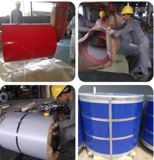 Ppgi Prepainted гальванизированный стальной лист в катушке 14246 1995 0.40mm-0.80mm
