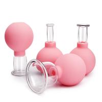 a terapia colocando do silicone 4Pcs ajusta o silicone ajustado colocando colocando do silicone ajustado das celulites da massagem