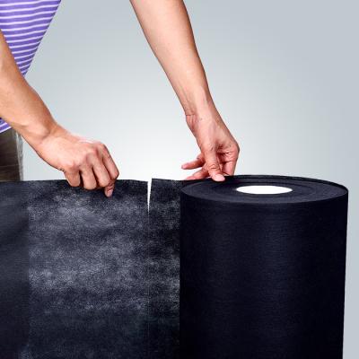 Spunbond Pp Black Grey Non Woven Upholstery Dust Cover 65gram With Or Without Perforation