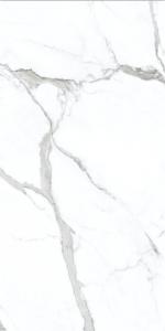 White Color Floor 1800x900mm Marble Look Porcelain Tile