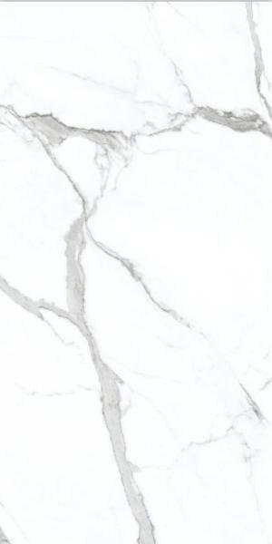 White Color Floor 1800x900mm Marble Look Porcelain Tile