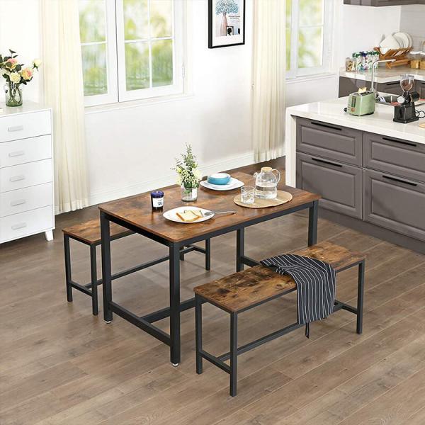 Kitchen Dining Table for Sale, Industrial Dining Table, Metal Frame Kitchen Table, Dining Desk, UKDT75X