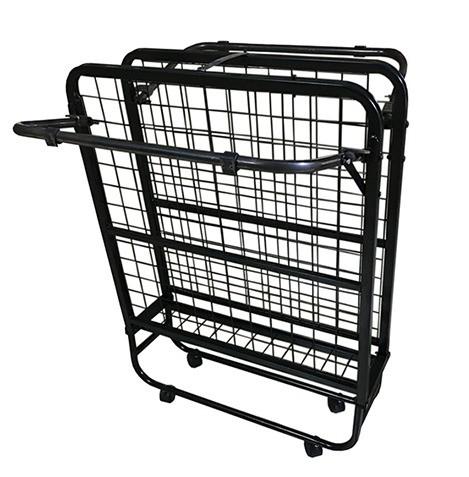 Modern Design Heavy Duty Folding Frame with Wheels Bedroom Essential Item
