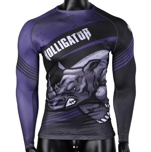 Lightweight And Durable Unisex Sublimated Custom Print NO Gi Compression Wear For Martial Arts