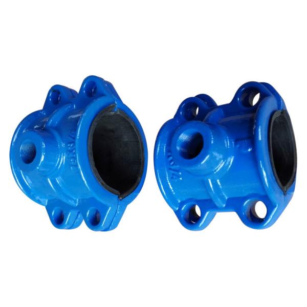 Professional Ductile Iron Saddle For PE PVC AC Pipe Leakage Proof